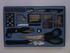 Set de costura costurero sewing kit azul